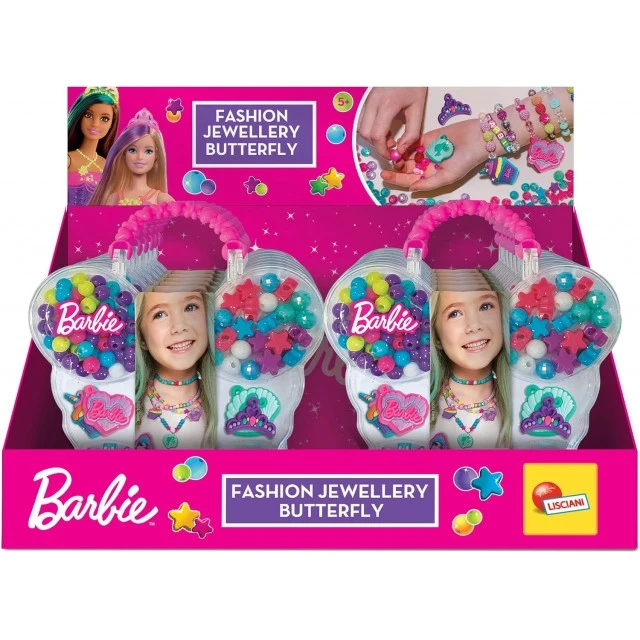 Δημιουργικό κιτ, Lisciani, Barbie, DIY κοσμήματα σε θήκη