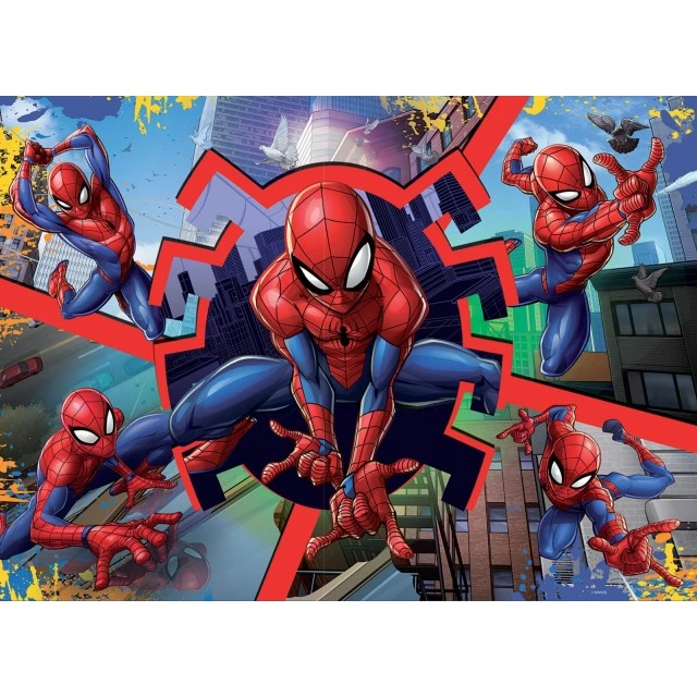 Παζλ, Lisciani, Spiderman, Διπρόσωπο παζλ 24 τεμαχίων