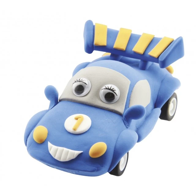 Φτιάξτε με modelin - Blue car