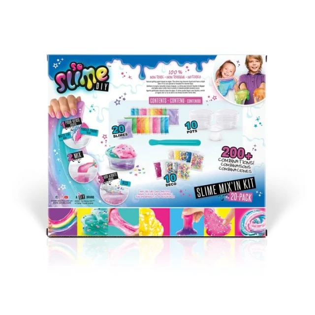 Δημιουργικό σετ Slime, 20 χρωμάτων