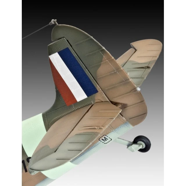 Συναρμολογημένο μοντέλο Airplane Supermarine Spitfire Mk.IIa, 131 μέρη