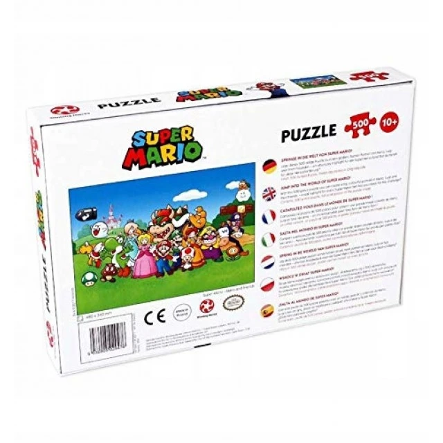 Παζλ Super Mario και φίλοι, 500 κομμάτια