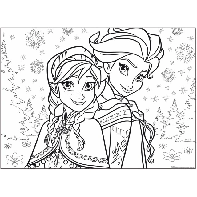 Παζλ, Lisciani, Frozen, Sisters Forever, Παζλ διπλής όψης 60 τεμαχίων