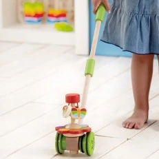 Long Push Stick - Dancing Butterfly