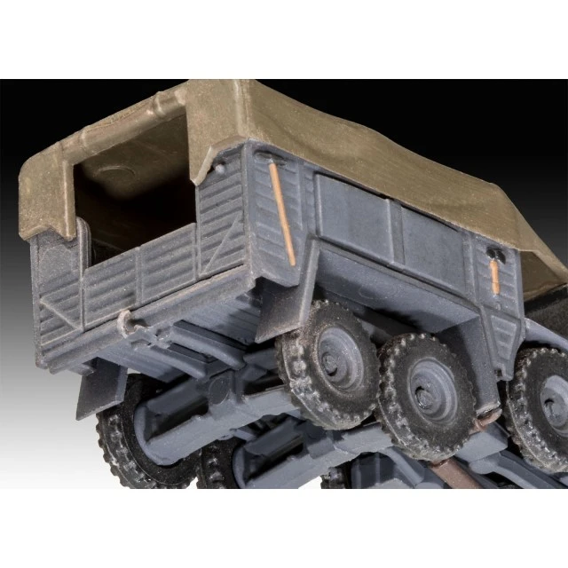 Μοντέλο συναρμολόγησης, Revell, φορτηγό σετ μίζας Krupp Protze KFZ 69 3,7cm, 61 εξαρτήματα