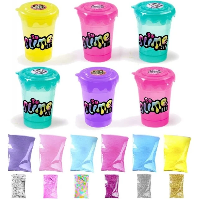 Δημιουργικό σετ, Canal Toys, Slime, 3 χρώματα + 3 μπόνους