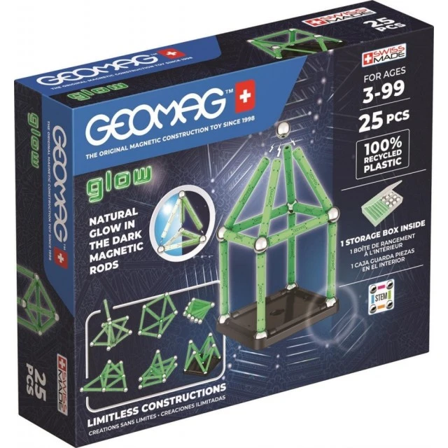 Μαγνητικός κατασκευαστής Glow 328, 25 μέρη
