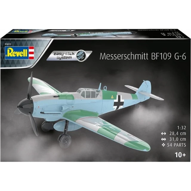 Μοντέλο για συναρμολόγηση Messerschmitt Bf109 G-6 Easy-Click, 54 κομμάτια