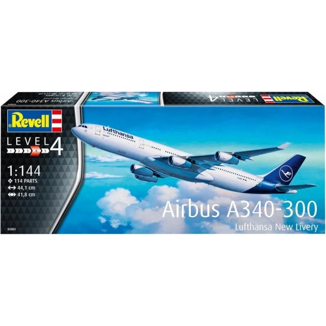 Μοντέλο συναρμολόγησης, Revell, Airplane Airbus A340-300 Lufthansa