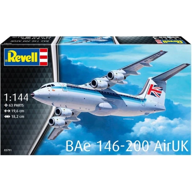 Συναρμολογημένο μοντέλο, Revell, Aircraft BAe 146 (RJ85)
