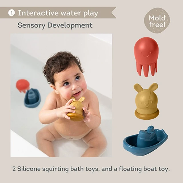 Σετ νεογέννητου Taf Toys Ώρα για μπάνιο, 5 τεμάχια
