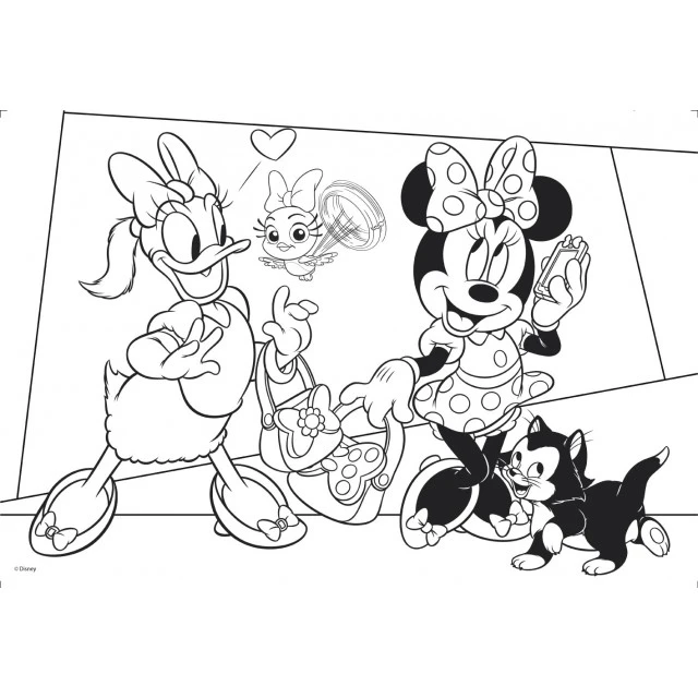 Παζλ, Lisciani, Minnie Mouse, Παζλ διπλής όψης 2 x 24 τεμαχίων