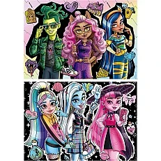 Παζλ Monster High 2 σε 1, 2 x 100 τεμάχια