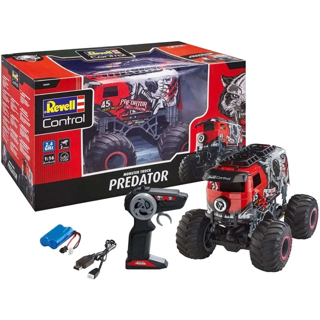 Τηλεχειριζόμενο αυτοκίνητο Monster Truck, Predator