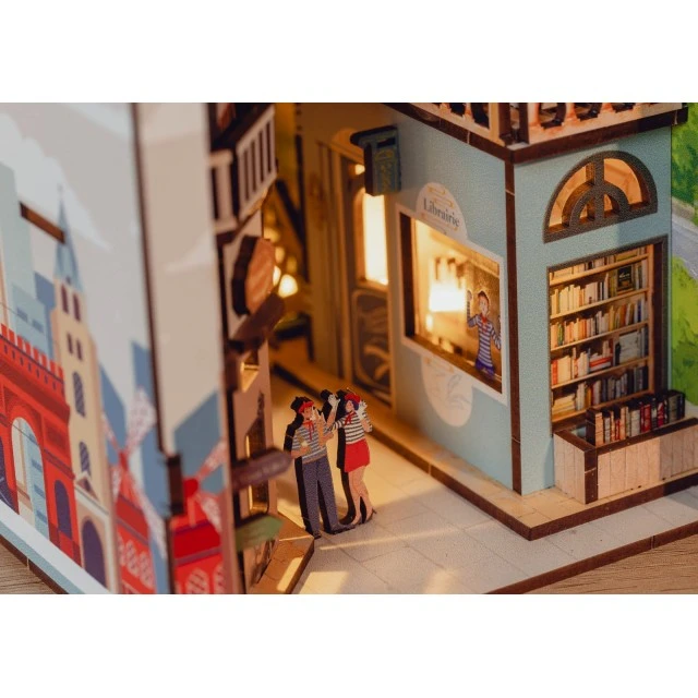 Μοντέλο συναρμολόγησης με φως LED, Revell, Paris, Small Worlds για συναρμολόγηση, 168 τεμάχια