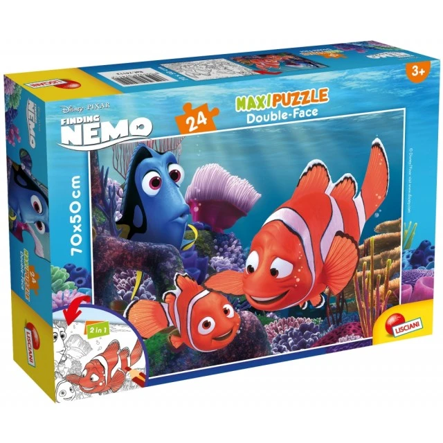 Παζλ, Lisciani, Nemo, Παζλ διπλής όψης 24 τεμαχίων