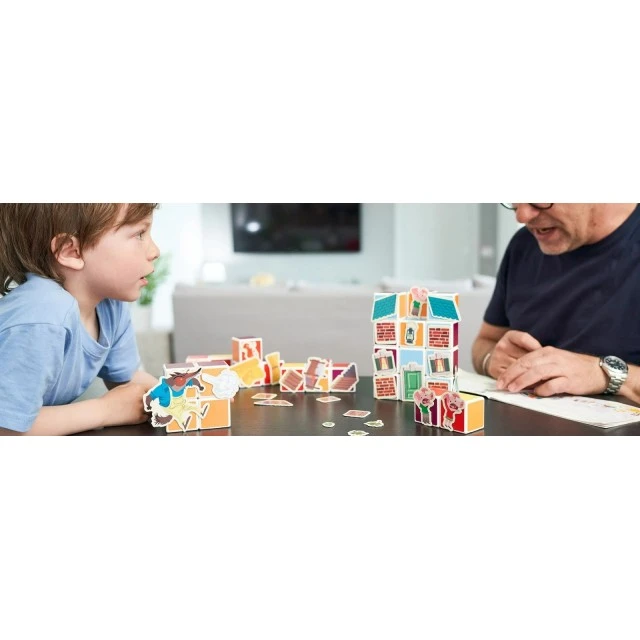 Μαγνητικός κατασκευαστής Magicube, Story Building 118, Τα τρία μικρά γουρουνάκια, 42 κομμάτια