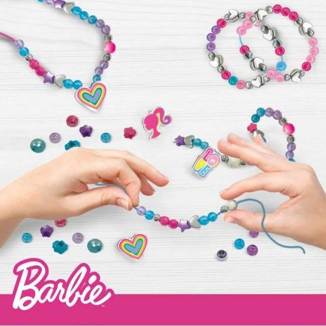 Σετ φτιάξε μόνος σου κοσμήματα Lisciani Barbie με κουτί κοσμημάτων
