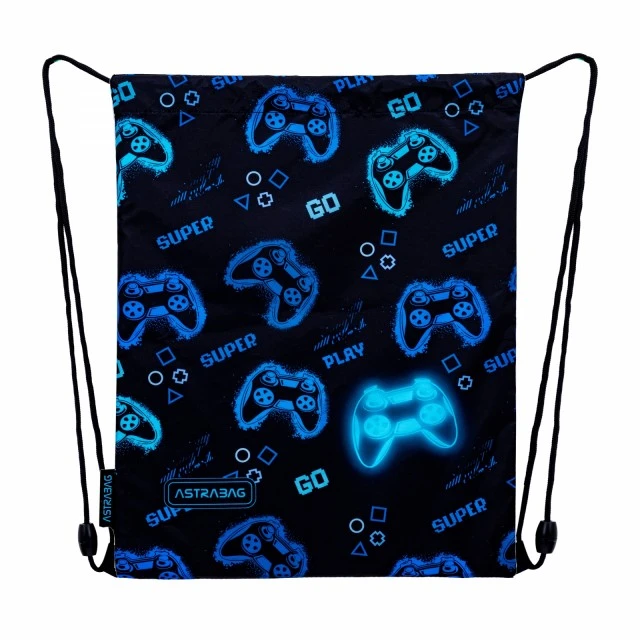 Τσάντα αθλητικής ομάδας ASTRABAG Θα παίξω, AD1, 40 × 33 cm