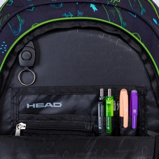 Σχολικό σακίδιο HEAD Skate lifestyle, AB300, 42 x 30 x 19 cm