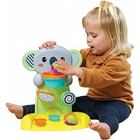 Σετ παιχνιδιού για μωρά, Infantino, B Kids, καλάθι παιχνιδιού και κύβοι στοίβαξης