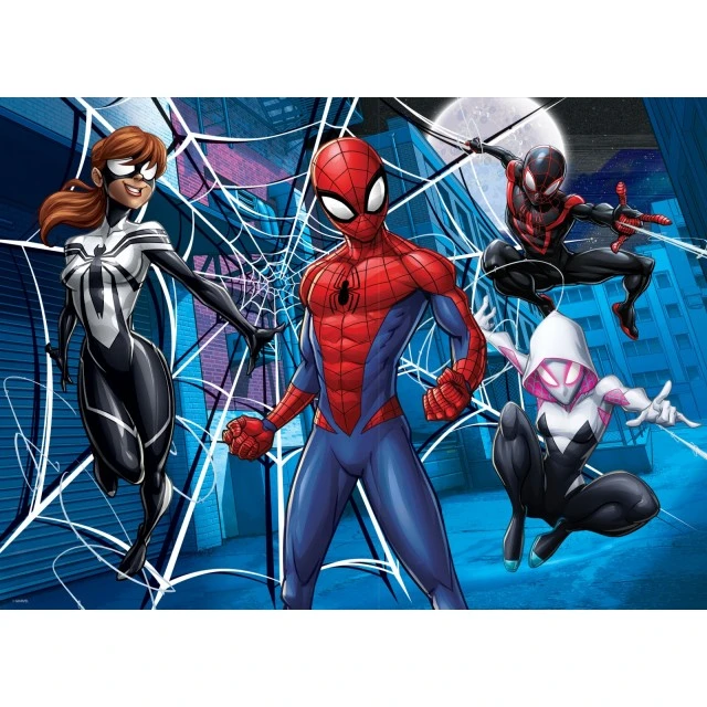 Παζλ, Lisciani, Spiderman, Διπρόσωπο παζλ 60 τεμαχίων