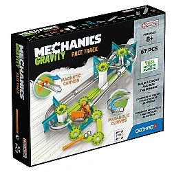Σετ Μαγνητικής Κατασκευής Race Track Mechanics 760, 67 Τεμάχια