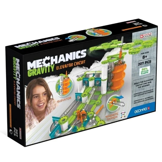 Mechanics 765 Magnetic Building Block, Gravity Elevator Chain, 207 τεμάχια