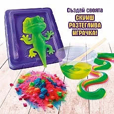 Δημιουργικό κιτ, Lisciani, Slumi Science, DIY μαλακός χαμαιλέοντας