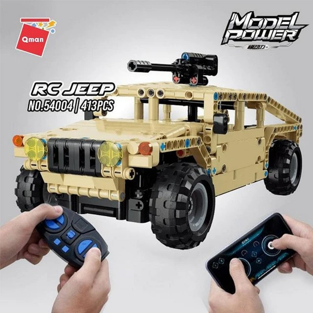 Κατασκευαστής Model Power, Jeep με έλεγχο RC, 413 εξαρτήματα