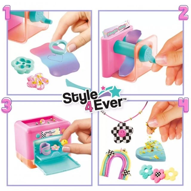 Δημιουργικό σετ, Canal Toys, Magic Clay Jewelry Factory