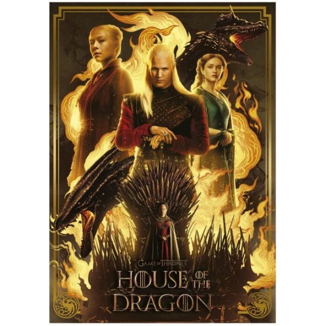 Παζλ Educa Game of Thrones Οίκος των Δράκων 1000 κομμάτια