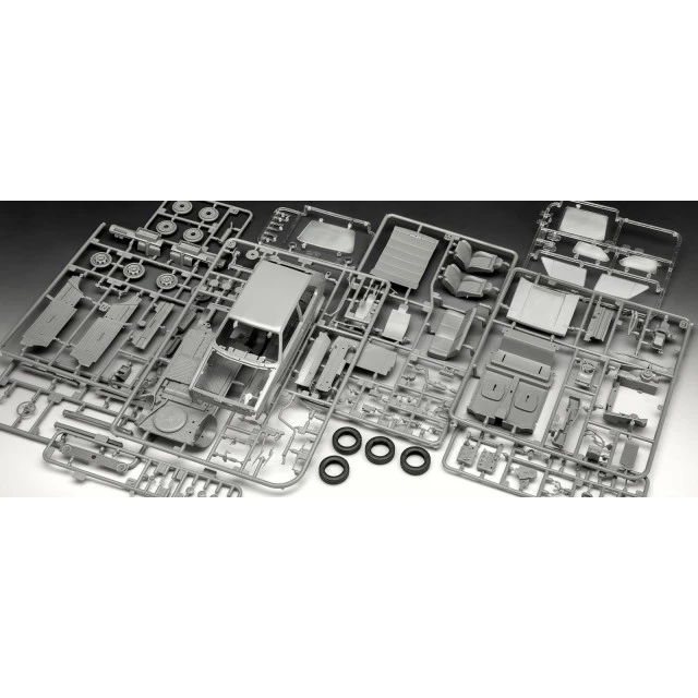 Μοντέλο συναρμολόγησης, Revell, Σετ δώρου 50 χρόνια VW Golf 1 GTi, 121 ανταλλακτικά