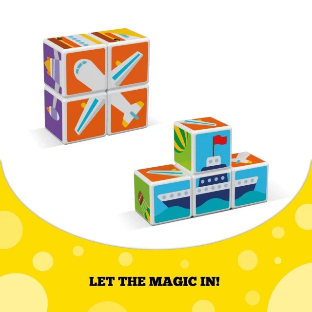 Magicube Magnetic Building Block, Vehicles and Maps 131, 11 Pieces