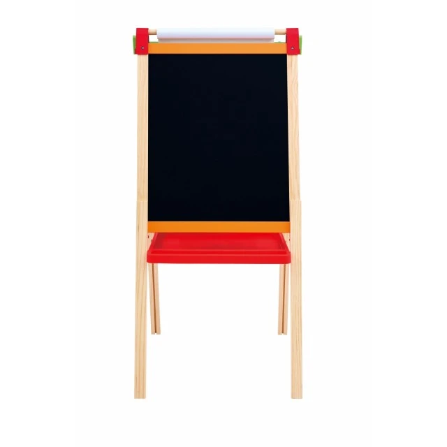 Ξύλινο καβαλέτο διπλής όψης για σχέδιο, Hape, 52 x 43 x 115 εκ.