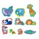 Εκπαιδευτικό παζλ Jungle Friends, Hape, 40 τεμάχια