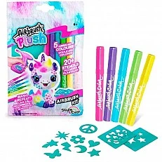 Σετ μαρκαδόροι και στένσιλ με αερογράφο, Canal Toys, 25 τεμάχια