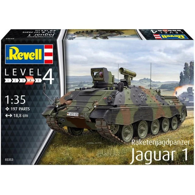Μοντέλο κατασκευής, Revell, αντιτορπιλικό πυραύλων Jaguar 1