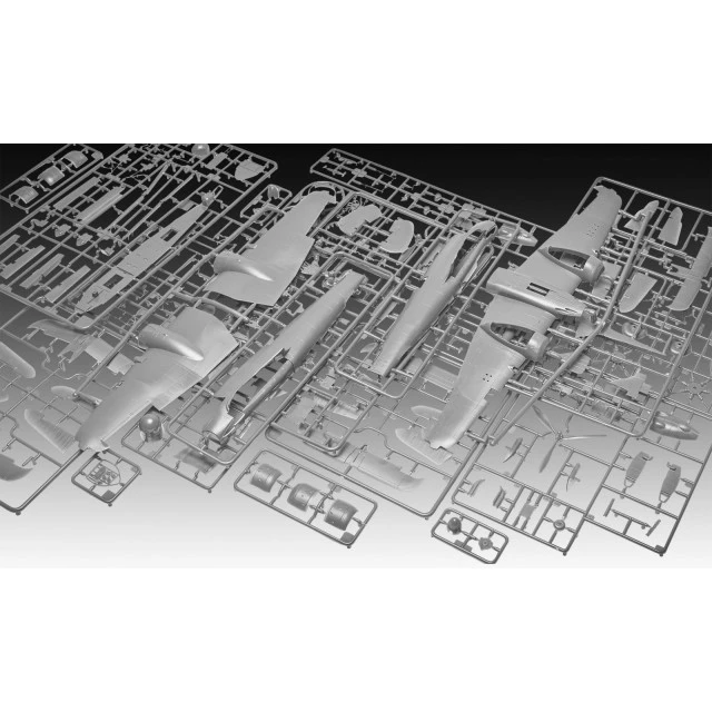 Μοντέλο συναρμολόγησης, Revell, μαχητικό αεροσκάφος Bristol Beaufighter Mk. VI, 200 ανταλλακτικά