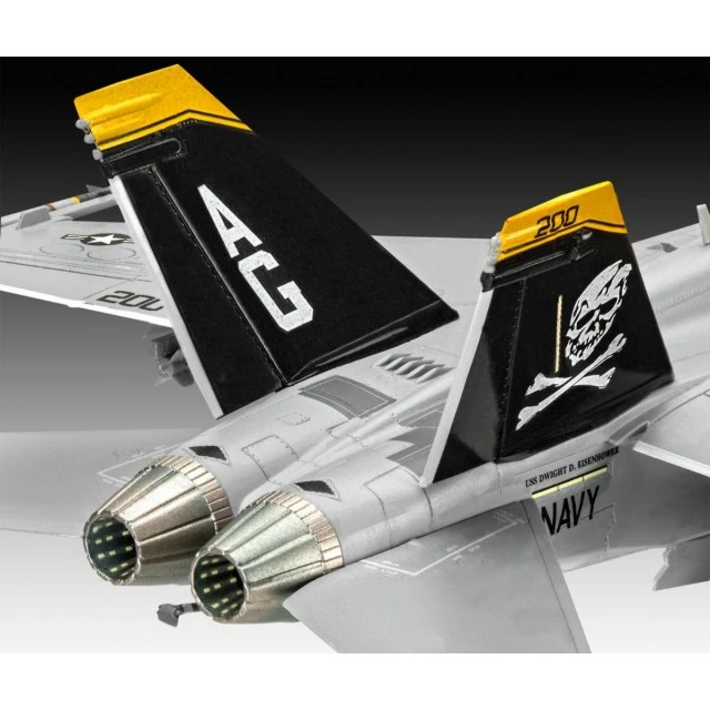 Συναρμολογημένο μοντέλο Airplane F/A 18F Super Hornet, 97 εξαρτήματα