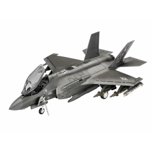 Μοντέλο συναρμολόγησης, Revell, μαχητικό αεροσκάφος Lockheed Martin F-35 A Lightning II, 143 εξαρτήματα