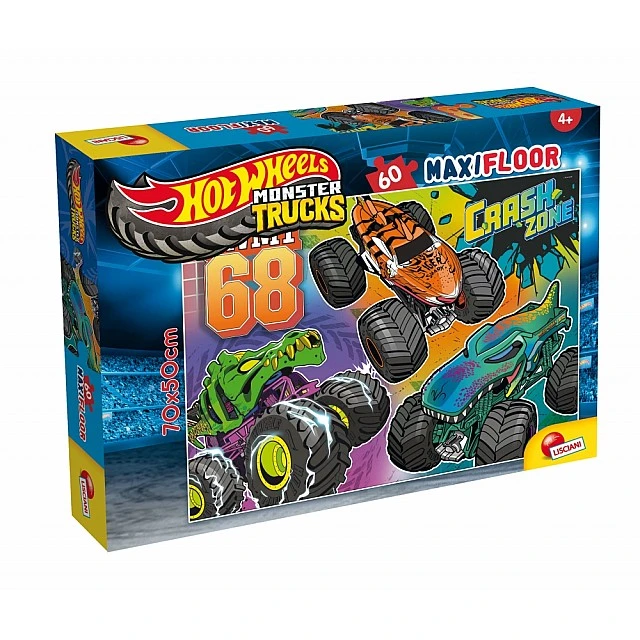 Παζλ, Lisciani, Hot Wheels, 60 κομμάτια