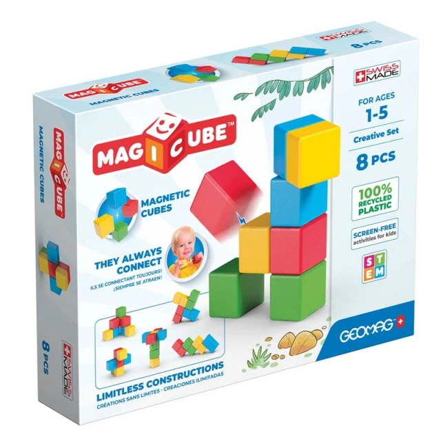 Μαγνητικός κατασκευαστής Magicube, Creative, 8 κομμάτια