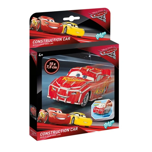 Δημιουργικό σετ Cars 3 φτιάξε μόνος σου χάρτινο μοντέλο Lightning McQueen
