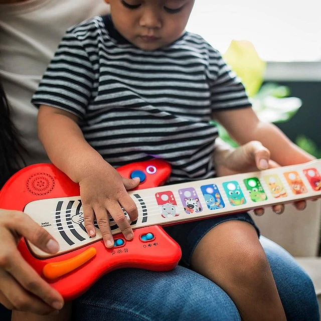 Σετ μουσικών οργάνων αισθήσεων για παιδιά, Baby Einstein, κιθάρα και πιάνο