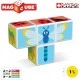 Magicube Magnetic Building Block, Insects and Cards 121, 11 Pieces