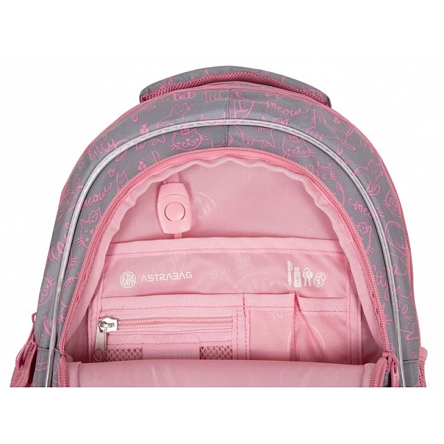 Σακίδιο πλάτης ASTRABAG AB330 Pinky Kitty