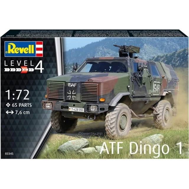Συναρμολογημένο μοντέλο ATF Dingo 1, 65 εξαρτήματα