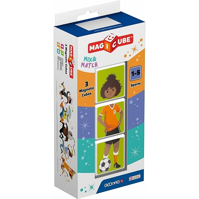 Μαγνητικός κατασκευαστής Magicube, Sport 111, 3 μέρη
