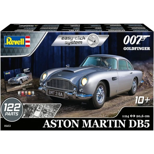 Aston Martin DB5 James Bond 007 Goldfinger Model Kit, 122 μέρη